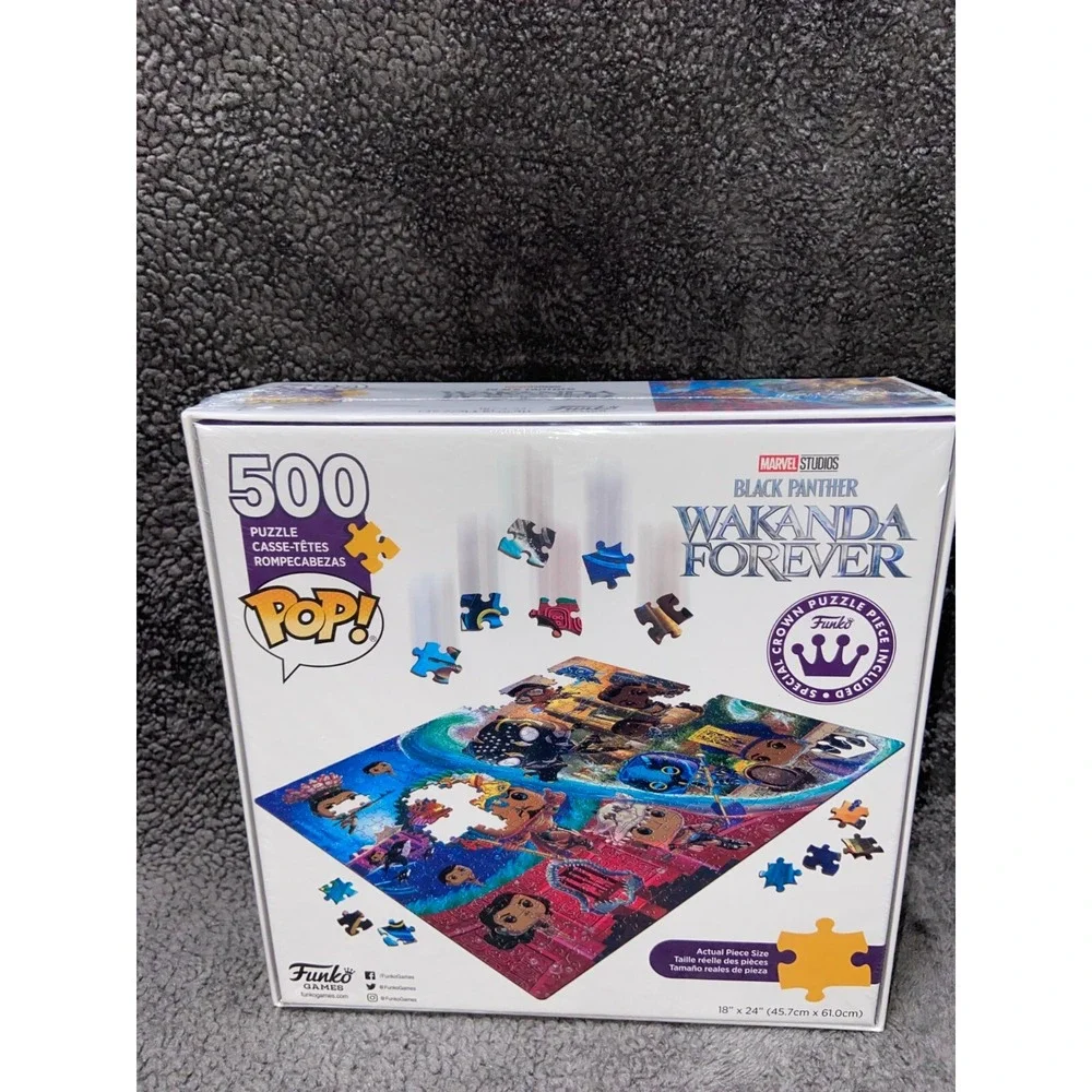 Funko‎ Pop! Black Panther Marvel Funko 500 Piece Puzzle NEW